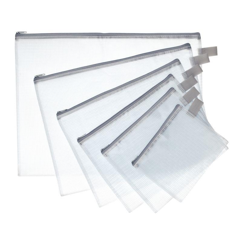 Pochette fourre-tout 130x170mm grise